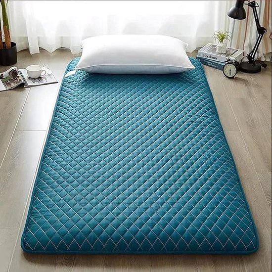 Tatami vloermat - Studentenmatras Futon - Slaapcomfort Creëren - Ademende Stof - 90x200cm - Grijs — afbeelding 2