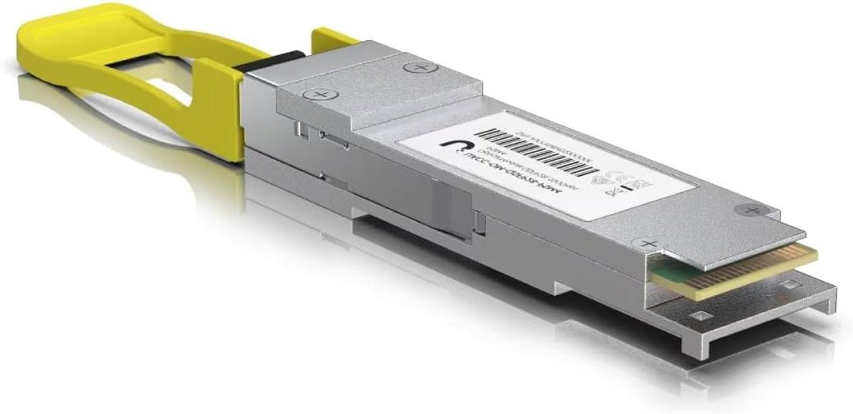 QSFP28 Module - Netwerkmodule Transceiver - High-speed Netwerk - PSM4 Technologie - 100 Gbps - Zwart