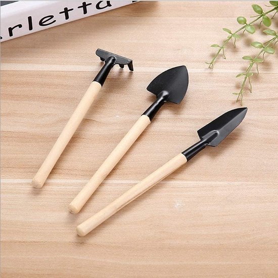 3 Stuks Kleine Tuinieren Handschep Tuintroffel Transplanter Lichtgewicht Comfortabel Ergonomisch Handvat Tuingereedschap van WUHUAROU — afbeelding 5