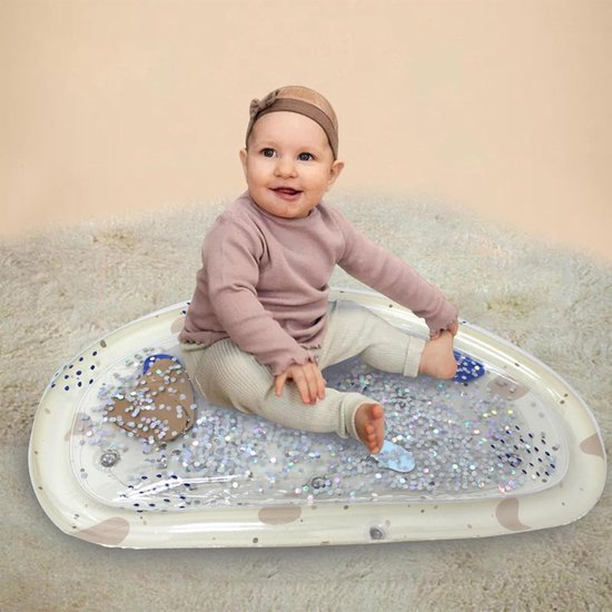 Watermat Kinderen - Opblaasbaar Activiteitenmatras - Zintuiglijk Spelen - Met Verlichting - 73 cm x 42 cm - Enkel attribuut — afbeelding 5