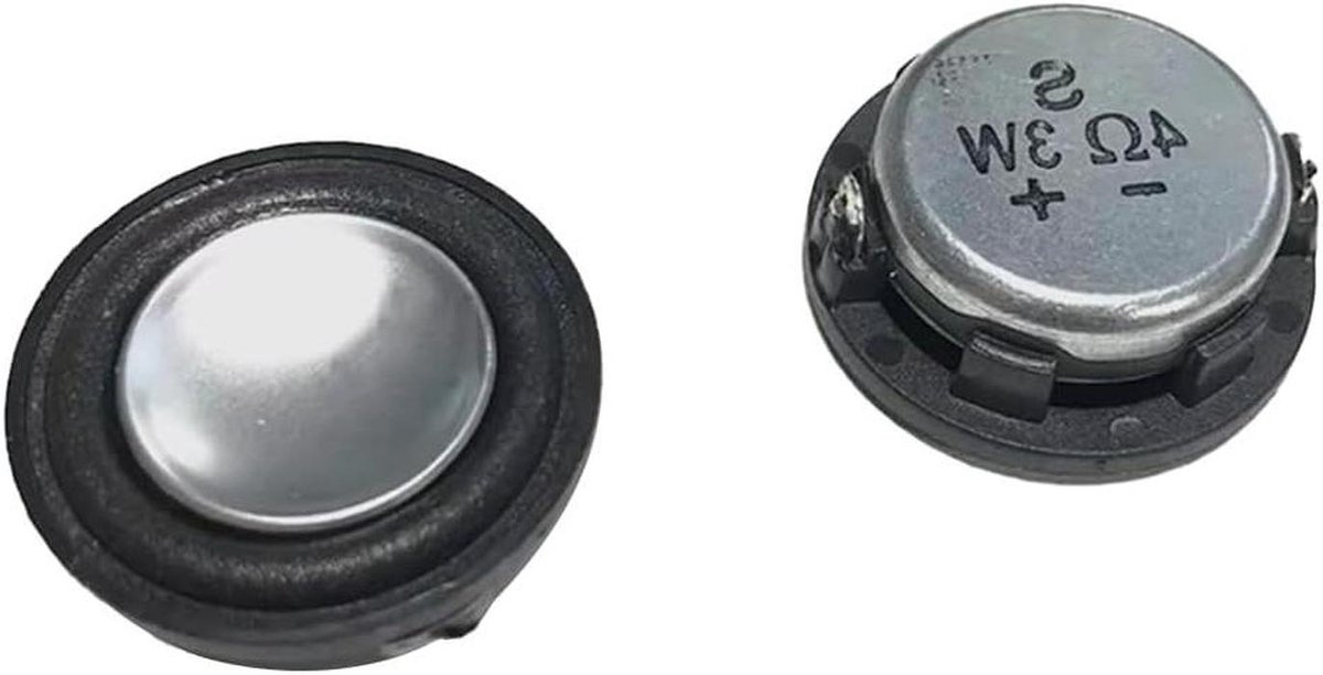 Mini Luidspreker - Boekenplankluidspreker Neodymium Speaker - DIY Home Theater - Volledig Bereik Geluid - 28 MM - Zoals Getoond