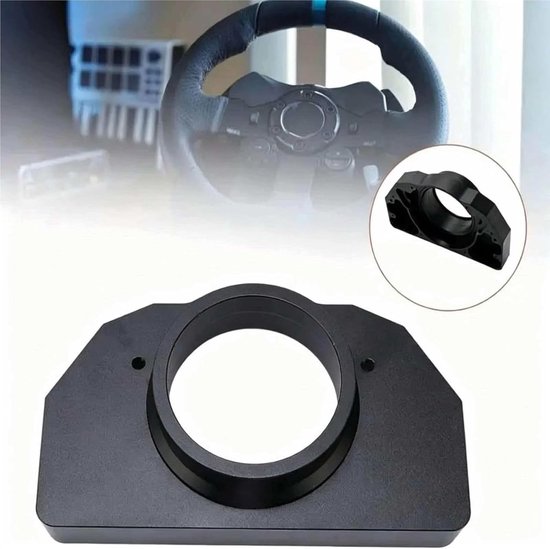 Stuurkolomhaakjes - Stuurbeugel Lager - Race Simulators - Versterkte Stabiliteit - 17.5x10.5cm - Zilver — afbeelding 2