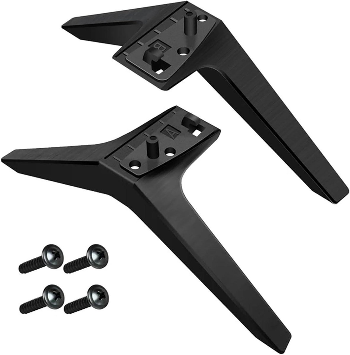 TV Standpoten - TV Voet TV Onderstel - TV Plaatsen - Geen Muurbevestiging - 49-55 Inch - Zwart