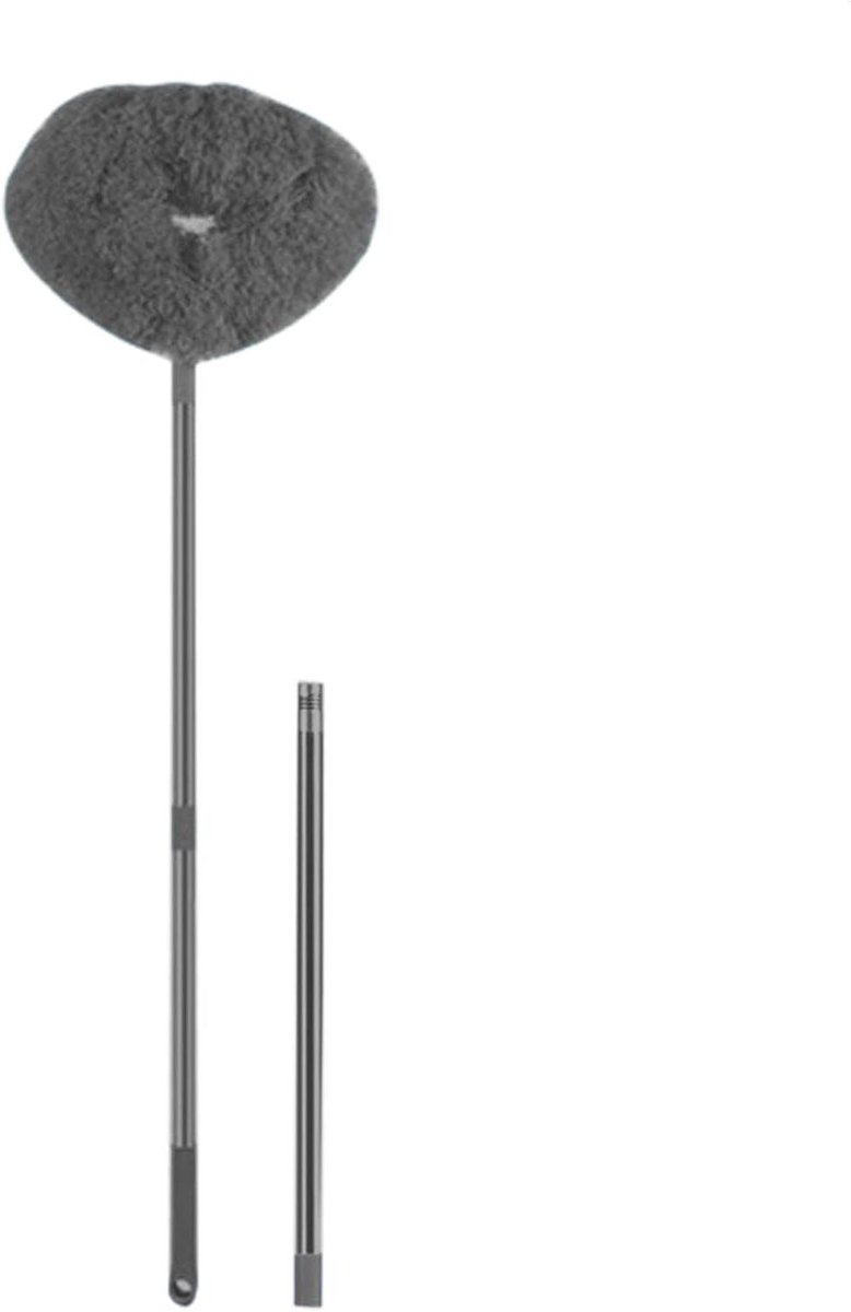 Ventilator Reiniger - Stofwisser - Huis Schoonmaken - Verstelbare Lengte - Tot 125 cm - Grijs