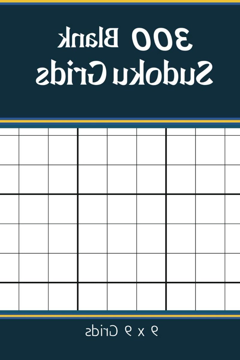 Blank Sudoku Grids: 300 Blank 9x9 Grids - 2 Per Page & Travel Friendly at 6" by 9" inches in size