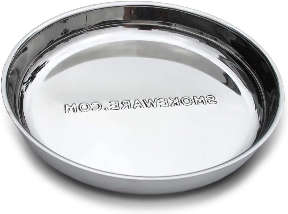 BBQ Plus Smokeware Heavy Duty Dikke RVS Drip Pan - Kleine Mini Junior Kamado (10" Inch)