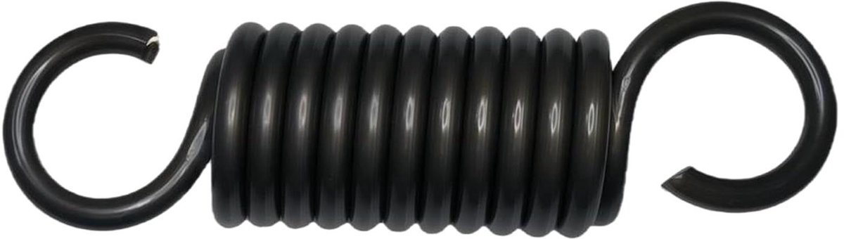 Trekveer Set - Dubbele Haak - Reparatie Werkzaamheden - Hoge Sterkte - 25x20x160mm - Zwart