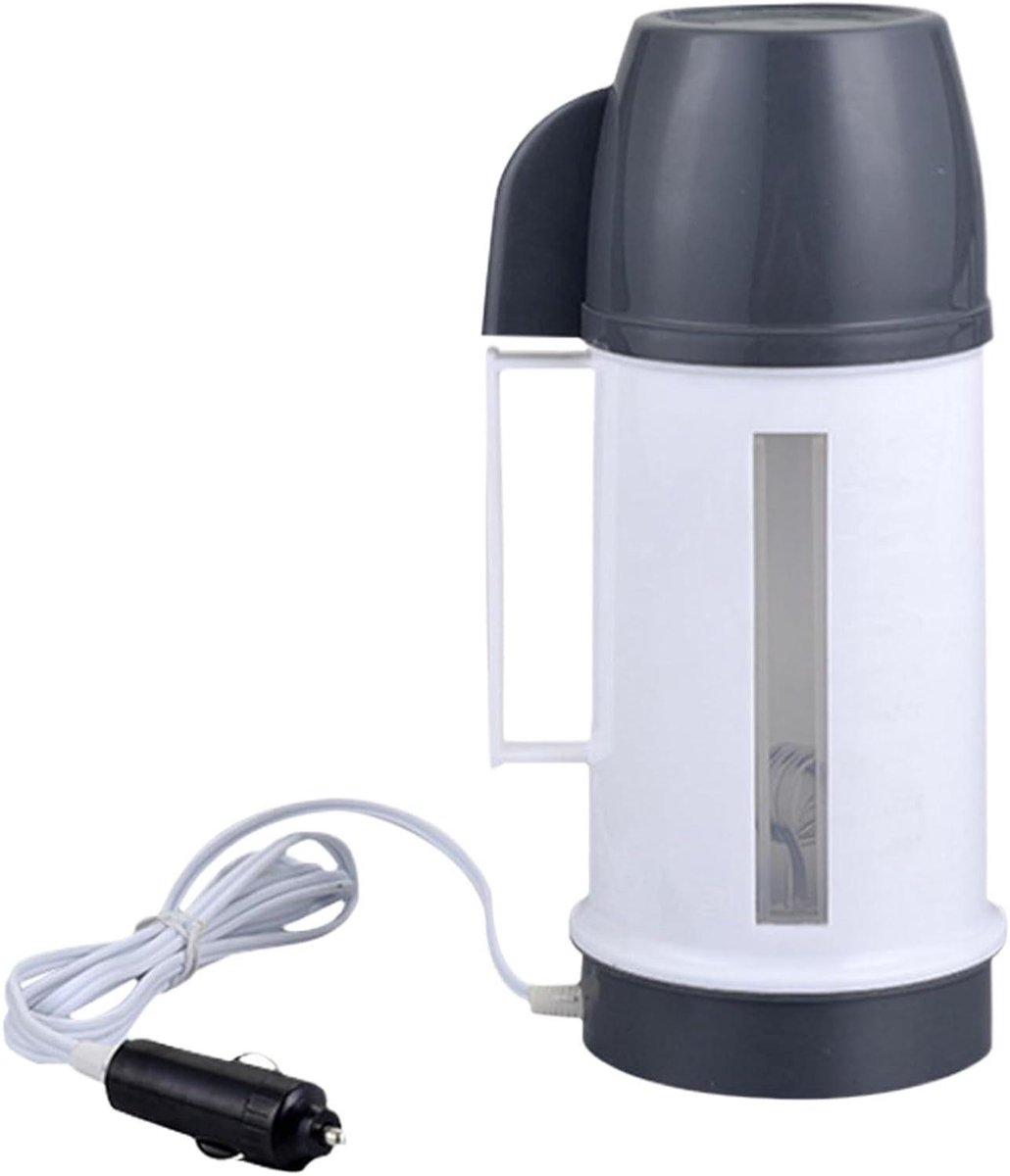 Auto Waterkoker - Elektrische Theepot - Reizen Warm Drankjes - 12V 24V Compatibel - 31 x 13 x 13 cm