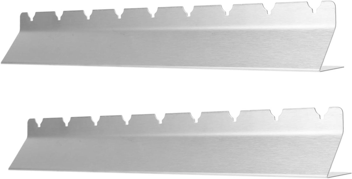 BBQ Spiesenrek - Grill Accessoire - Vlees Grillen - Stabiel Ontwerp - 37 cm - Zilver