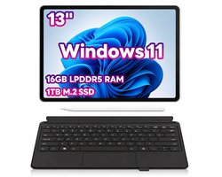 Ninkear S13 2-in-1 Laptop 13" 2.5K Touch - Intel Core Ultra 5 115U - 16GB RAM - 1TB SSD - Incl. Toetsenbord & Stylus