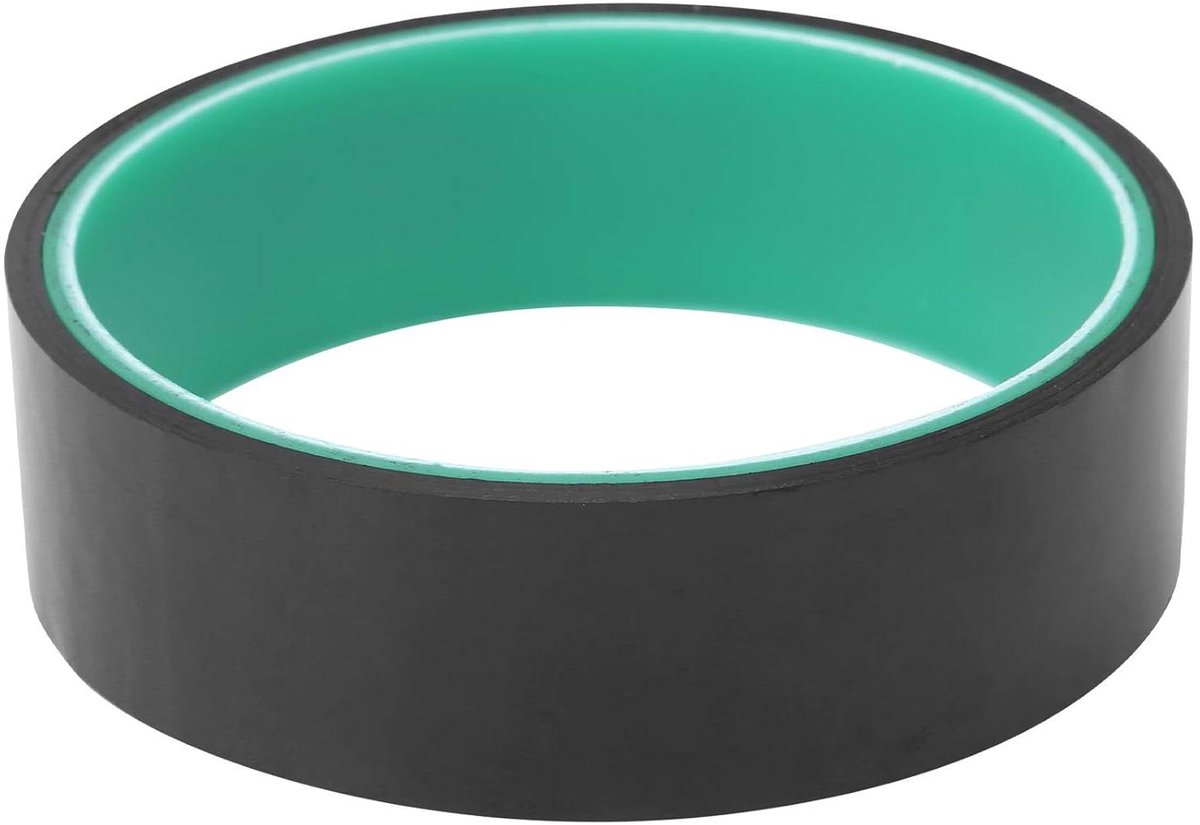 Fiets velgband - Tubeless tape - Fietsband afdichten - Hoge luchtdichtheid - 25 mm breed - Zwart