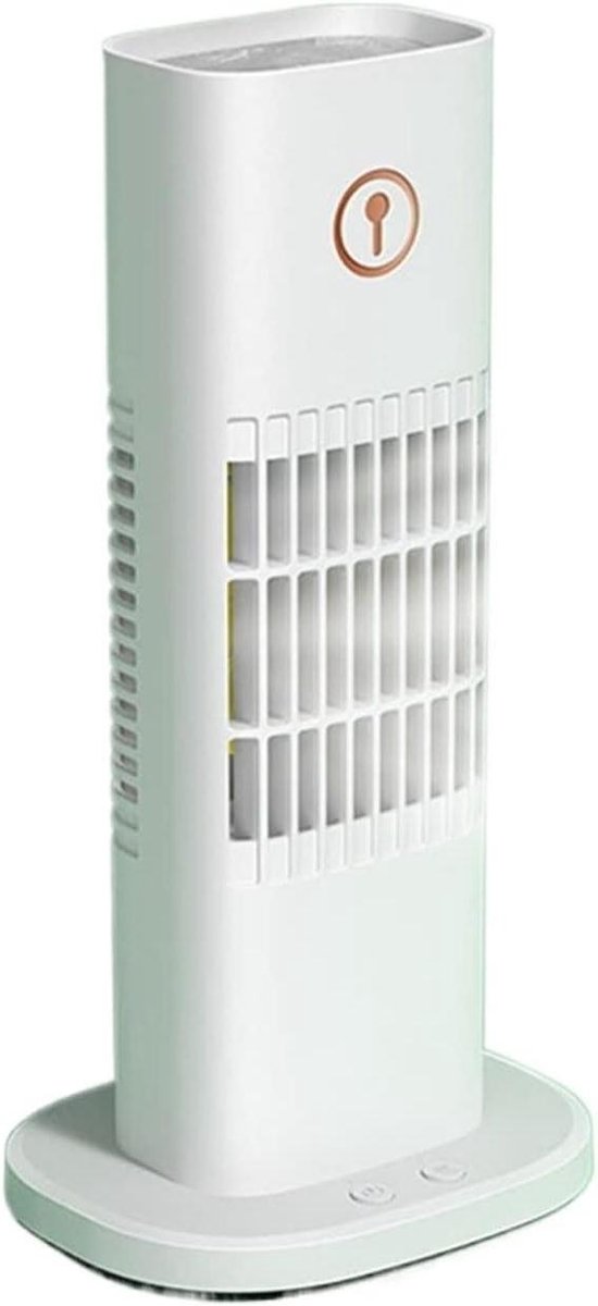 Mini Air Cooler - Persoonlijke Ventilator - Koeling Zomer - Drie Windstanden - 3500 Gram - Wit
