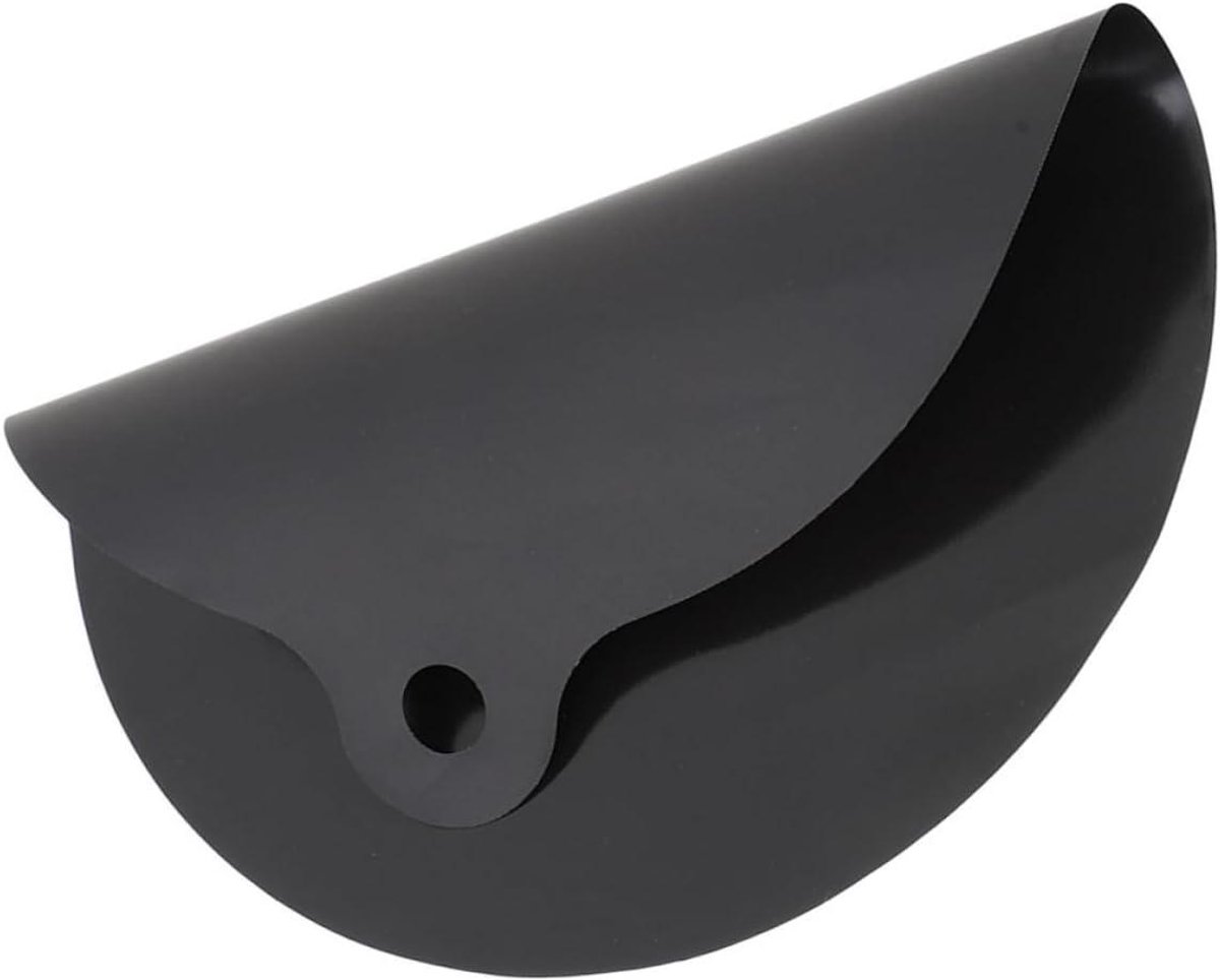 Kookplaat Beschermer - Mat - Keuken Beschermen - Hittebestendig Antislip - 21 x 18 cm - Zwart