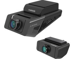Vueroid - S1 4K Infinite 2CH 64GB - Dashcam - Sony STARVIS 2 -Nachtzicht - Wi-Fi 5.0 - GPS - 24/7 parkeermodus
