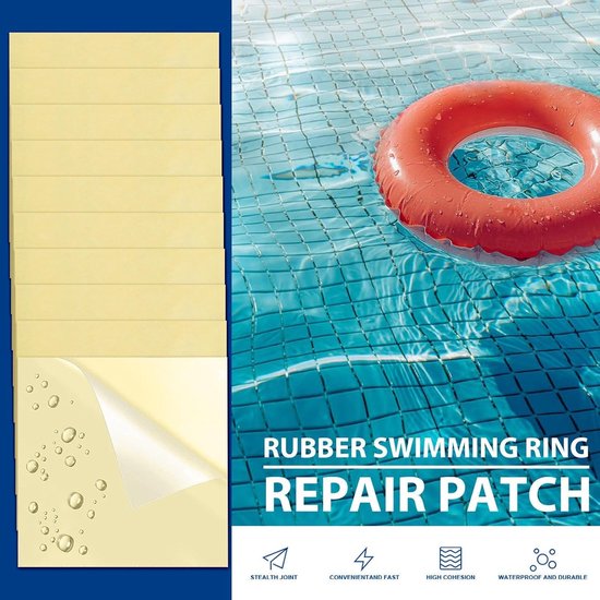 Luchtmatras Patchkit - Reparatieset Opblaasbaar - Snelle Reparatie - Zelfklevend TPU - 40 Stuks - Transparant — afbeelding 5