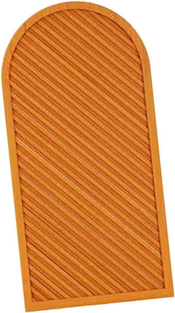 Tuinhouten Hekpaneel - Buiten Scheidingswand - Privacy Creëren - Stevig Pen-en-gat - 60x120cm - Zwart