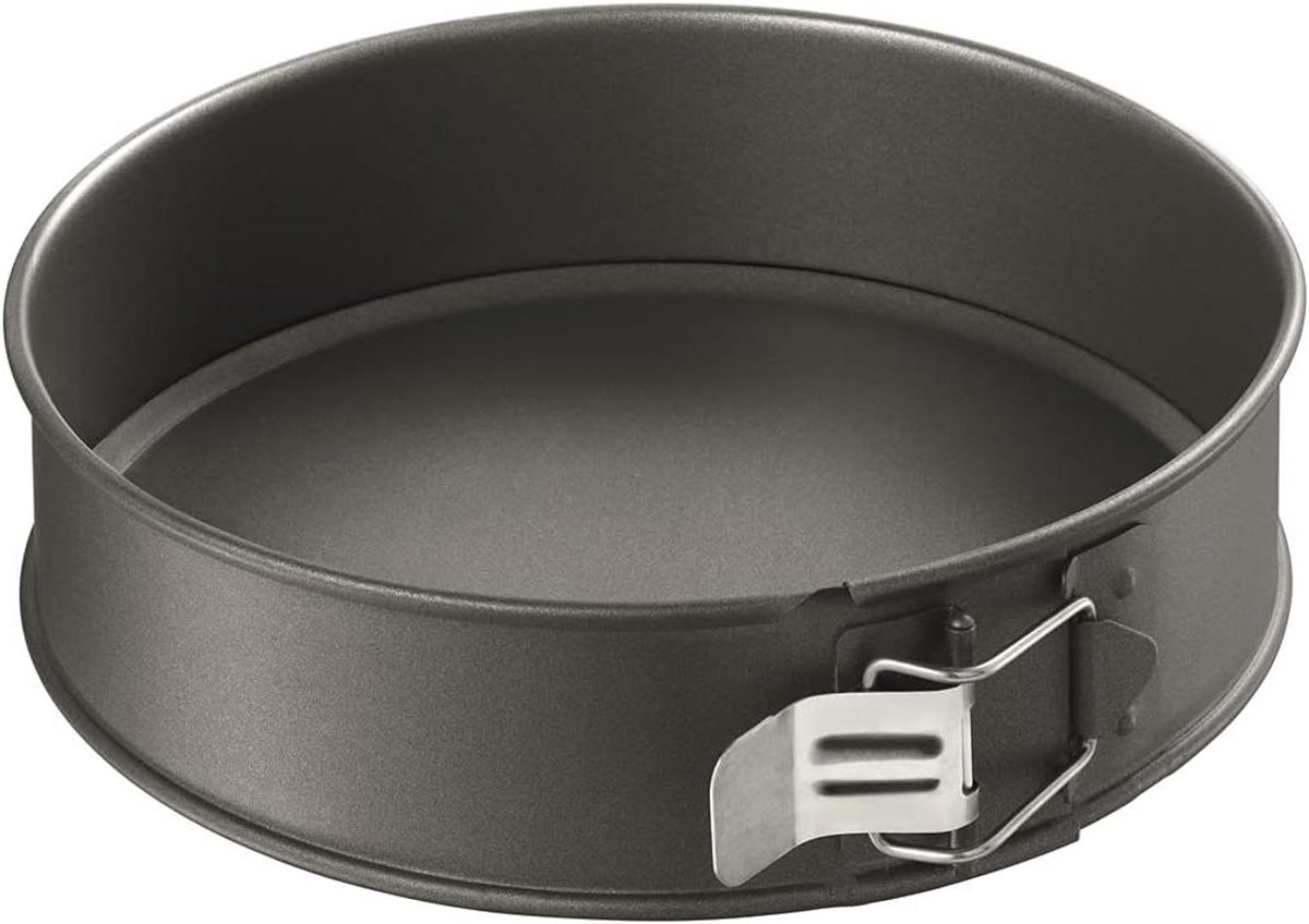 Springvorm - Taartvorm rond - Zelf Bakken - Hittebestendig 230°C - 20 cm - Zwart