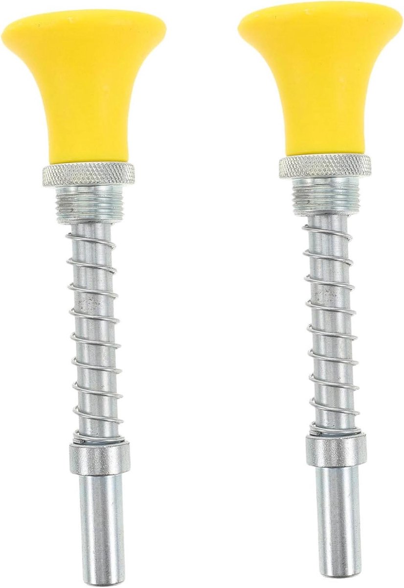 Gewicht Stapelpen - Laadpen Fitness Rek - Gewichten Aanpassen - Snelspansysteem - 15 x 4.5 x 1 cm - Multi