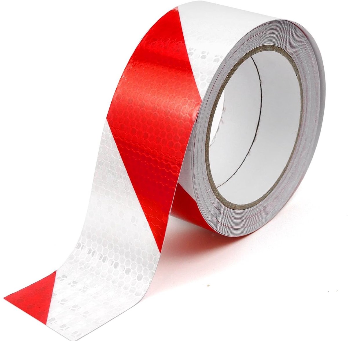 Mumjooyi Reflective Tape Self-Adhesive 10 m x 5 cm Reflective Tape Red and White Waterproof Warning Tape for Vehicles - ShopVlot
