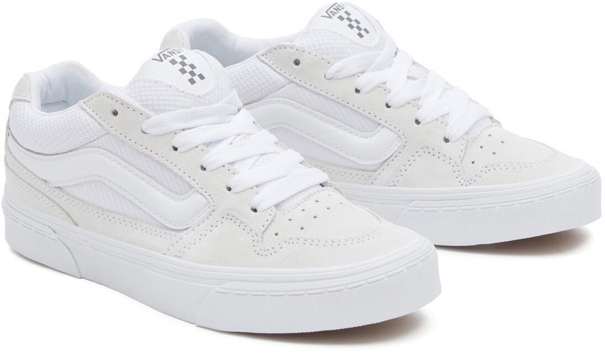 VANS Dames Caldrone Sneaker Suède Schoenen VN0007P9WHT Suede/Mesh Wit