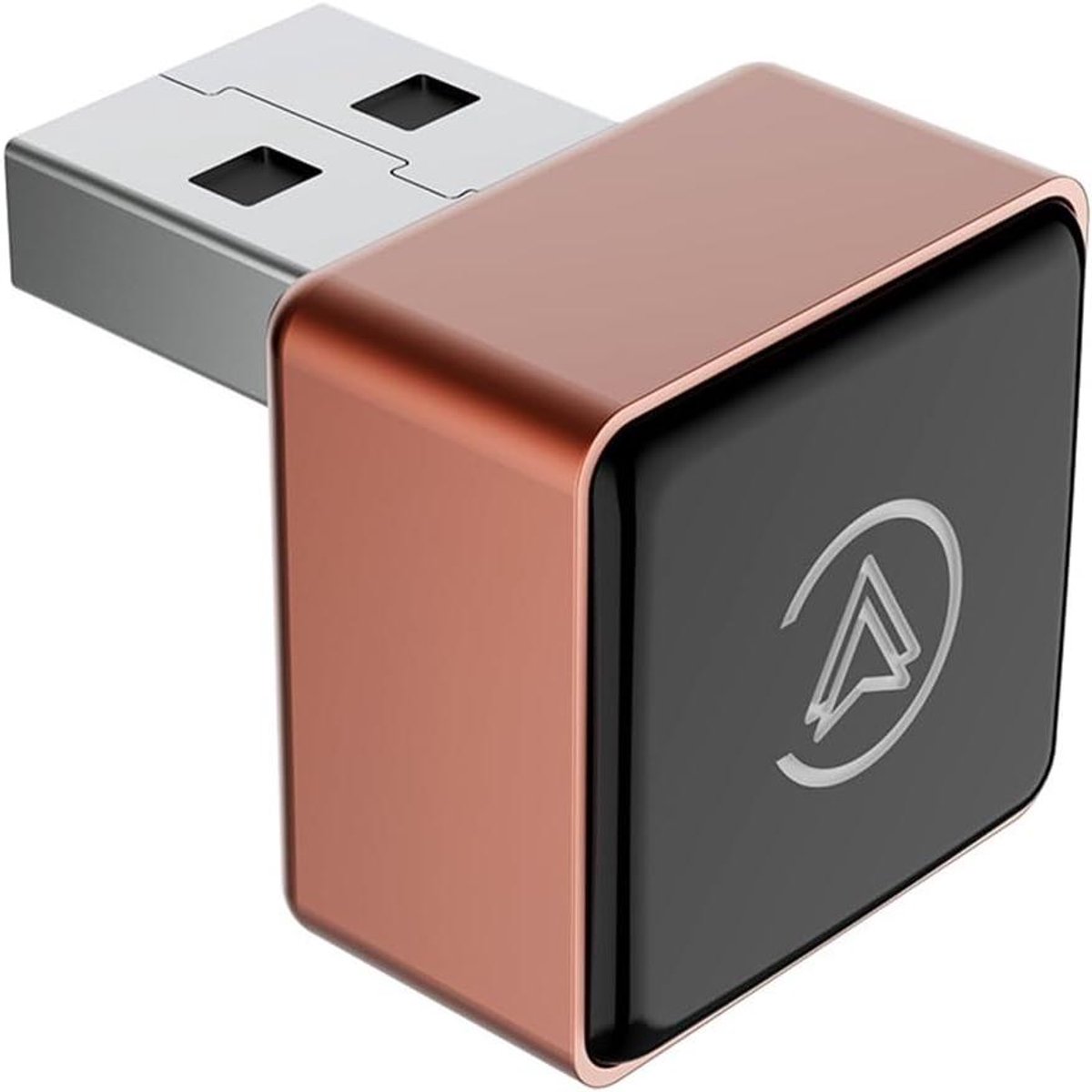 Carplay Android Auto Adapter - Smart Dongle - Draadloos Navigeren - 2-in-1 Functionaliteit - 8 x 8 x 3 cm