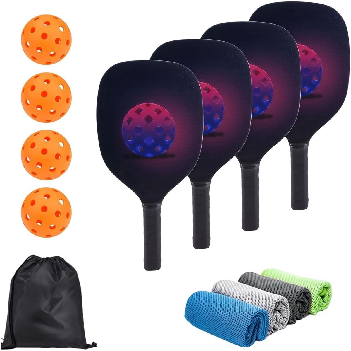 Pickleball Racket Set - Pickleball Rackets - Sport Spelen - Geschikt voor Alle Leeftijden
