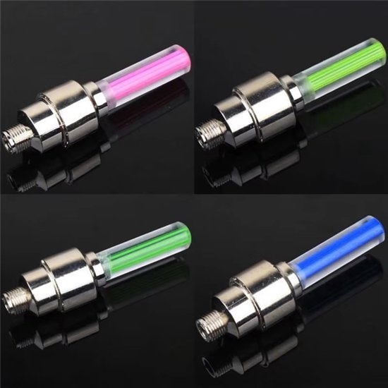 Fiets Spaakverlichting - Wielverlichting LED - Veilig Fietsen - Bewegingsgeactiveerd - 8 stuks - Kleurrijk — afbeelding 2