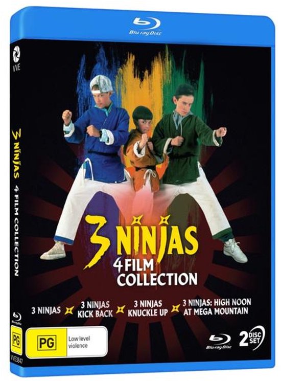 3 Ninjas: 4 Film Collection (blu-ray) (Import)