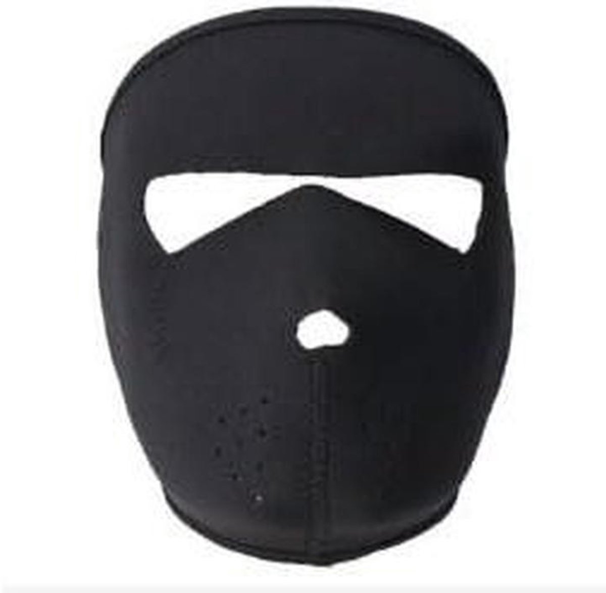 Volledig Gezicht Masker - Biker Ski Masker - Bescherming tegen kou - Ademend Ontwerp - One Size - Zwart