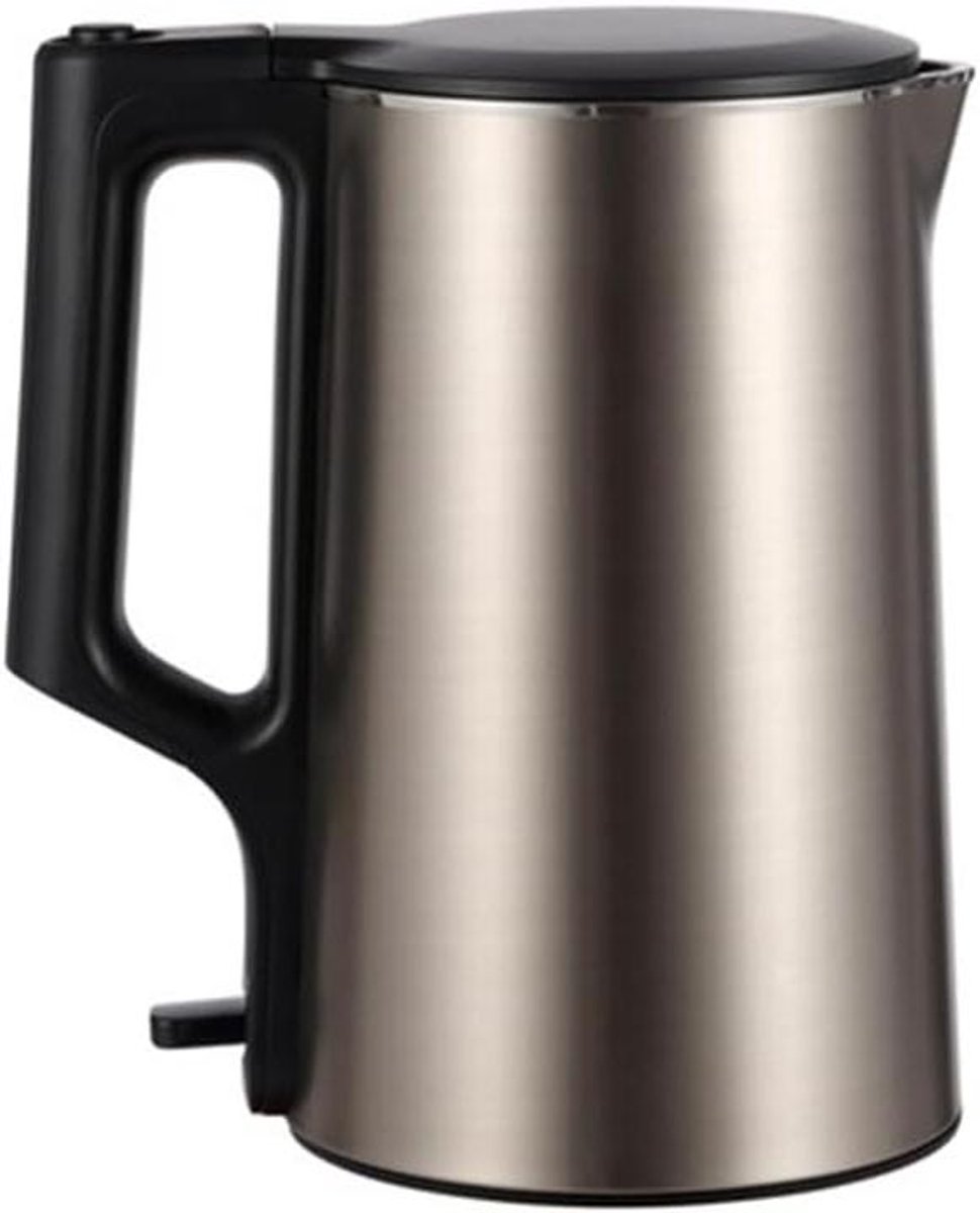 Elektrische Waterkoker - Snelkoker - Snel Water Koken - Dubbelwandig Anti-Scald - 1.7 Liter - Rood