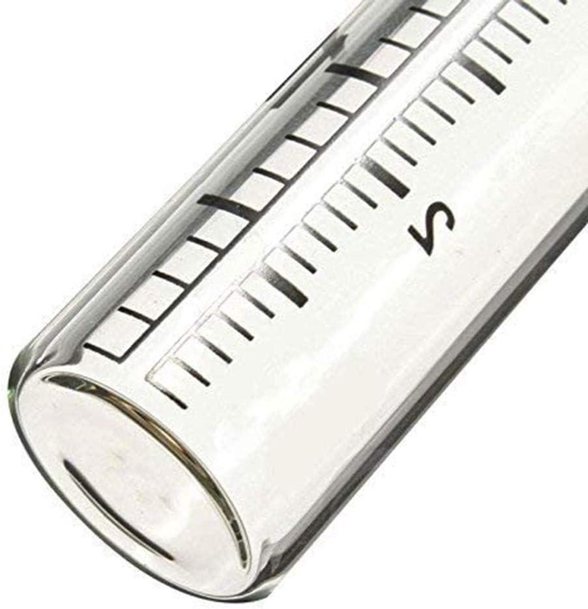 Regenmeter Buis - Vervangende Glazen Tube - Tuin Meten - Nauwkeurige Schaal - 5 Inch Capaciteit - Helder Glas