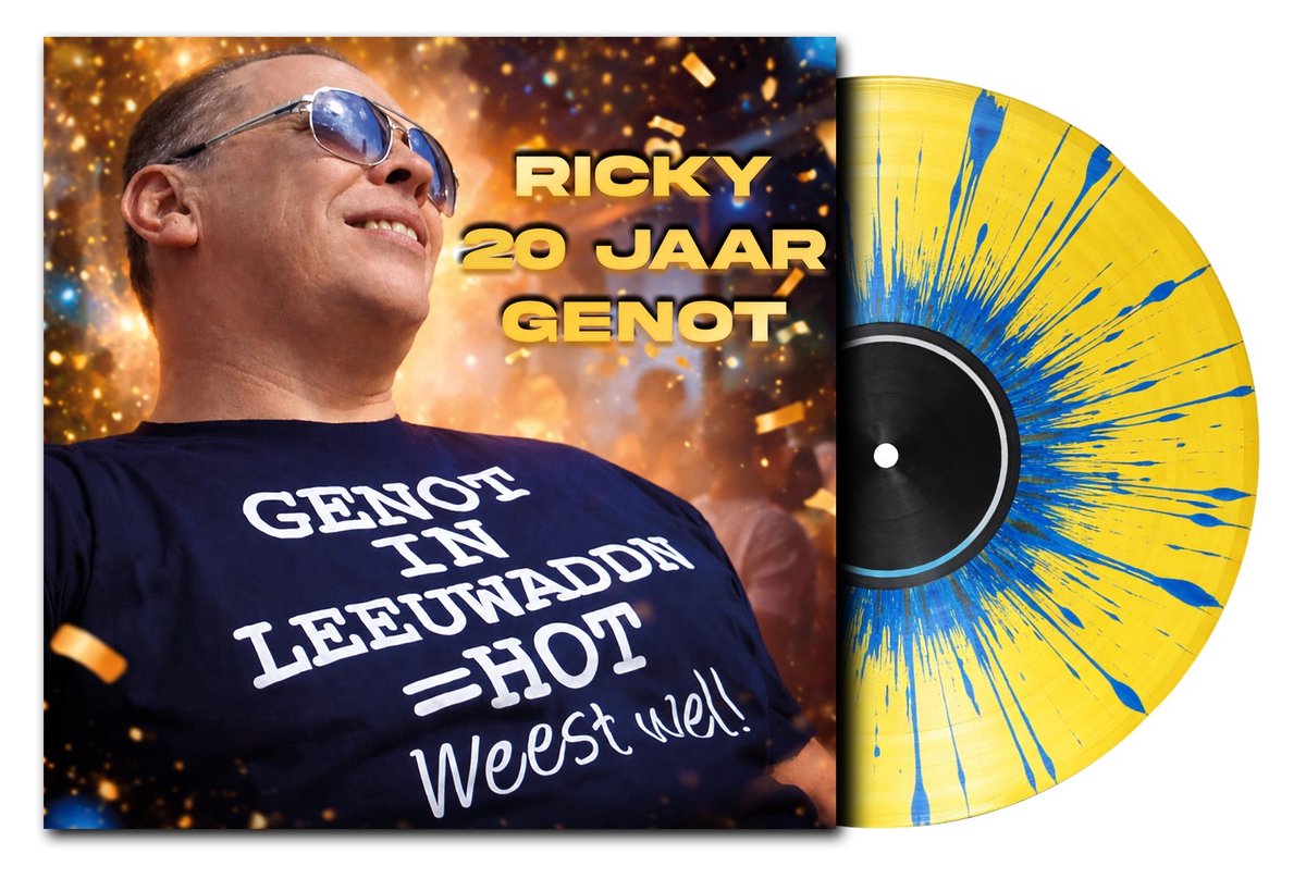 Ricky van Daalen - Genot De 20 Jaar Mix/Kampioenslied (7" Single)