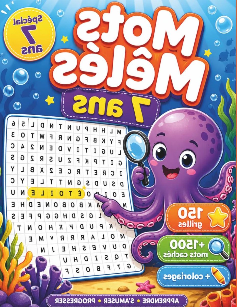 Woordzoeker Kinderen - Puzzelboek Woorden - Concentratie Oefenen - 150 Grilles - 166 Pagina's - Niet gespecificeerd