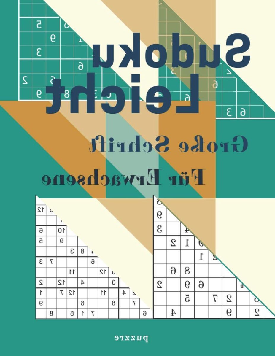 Sudoku Puzzelboek - Denksport Spel - Hersentraining Volwassenen - Grote Letter Druk - 122 Pagina's - Wit