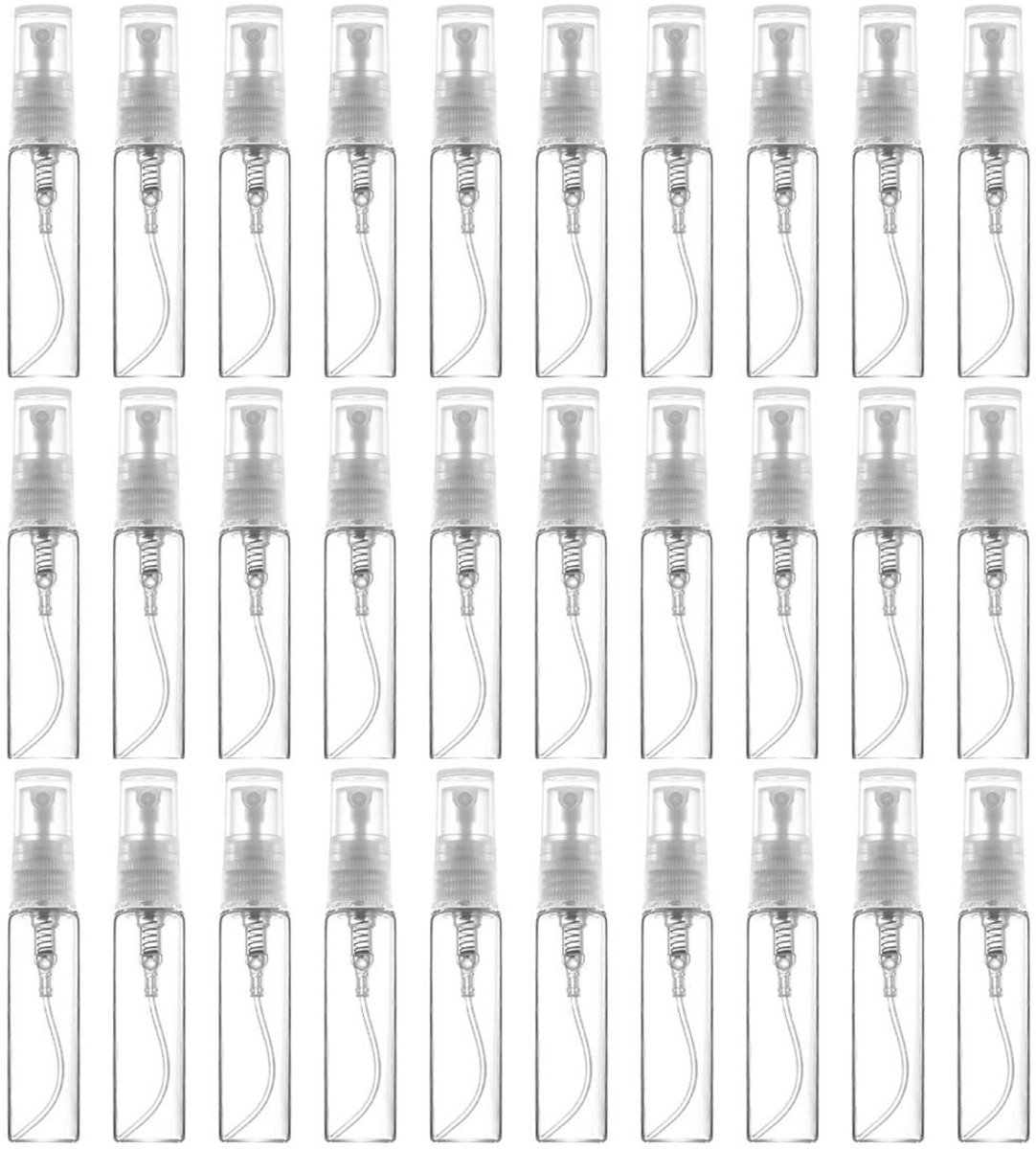 Dailygoody - Parfum Verstuiver - Mini Spray Fles - Handig Voor Onderweg - 5ml - 30 Stukken - Perfect Voor Geren - Compact Formaat