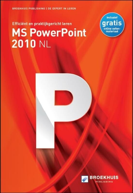 MS POWERPOINT 2010 NL - cover