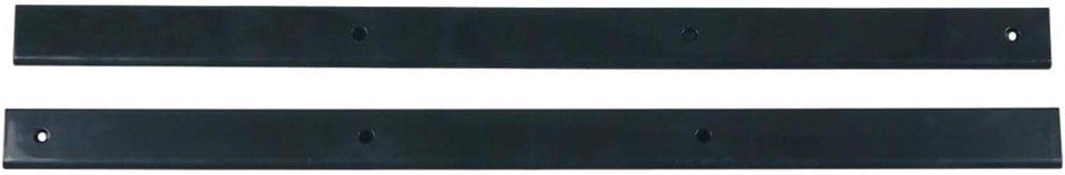 Deurbevestiging Vaatwasser - Inbouwdeurstrip - Vaatwasser Reparatie - Sleepdeurtechniek Compatibel - 798 x 100 mm - Zwart