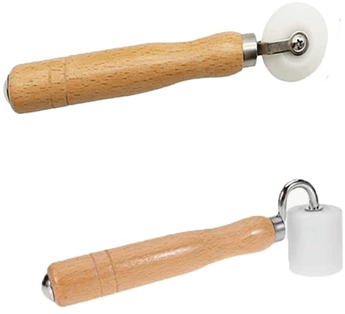 Dailygoody - Behang Naad Roller - Behang Decoreren - DIY Tool - 2 Stuks - Platte Druk Roller - Geschikt voor Thuis - Handig voor Klussen