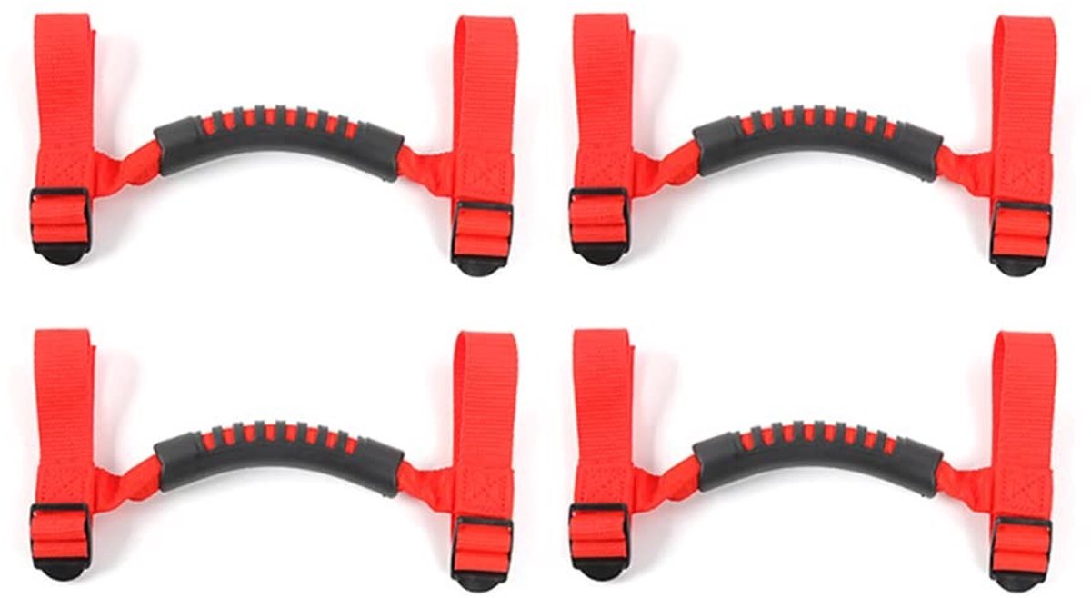 Dailygoody - Armsteun Handgrepen - Grip Bar voor Jeep - Ergonomisch en Veilig - 4 Stuks - Geschikt voor Wrangler CJ TJ JK JL - Anti-slip Design