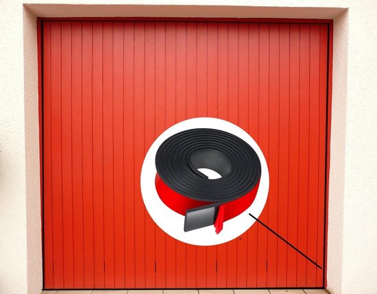 Zelfklevende rubberen strips voor DIY, isolatie en anti-vibratie - 50mm breed, 1.5m lang, niet-slip rubbermat voor vloerbedekking en afdichtingen — afbeelding 3
