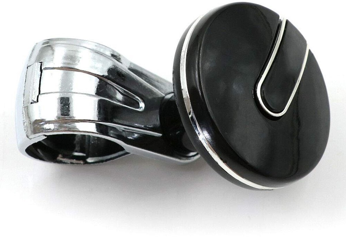Dailygoody - Solidchoice - Dailygoody - Auto-stuurwiel-spinner-knop - universele pasvorm - veilig rijden - zwart - gemakkelijk te installeren - ideaal voor beginners en vrouwen
