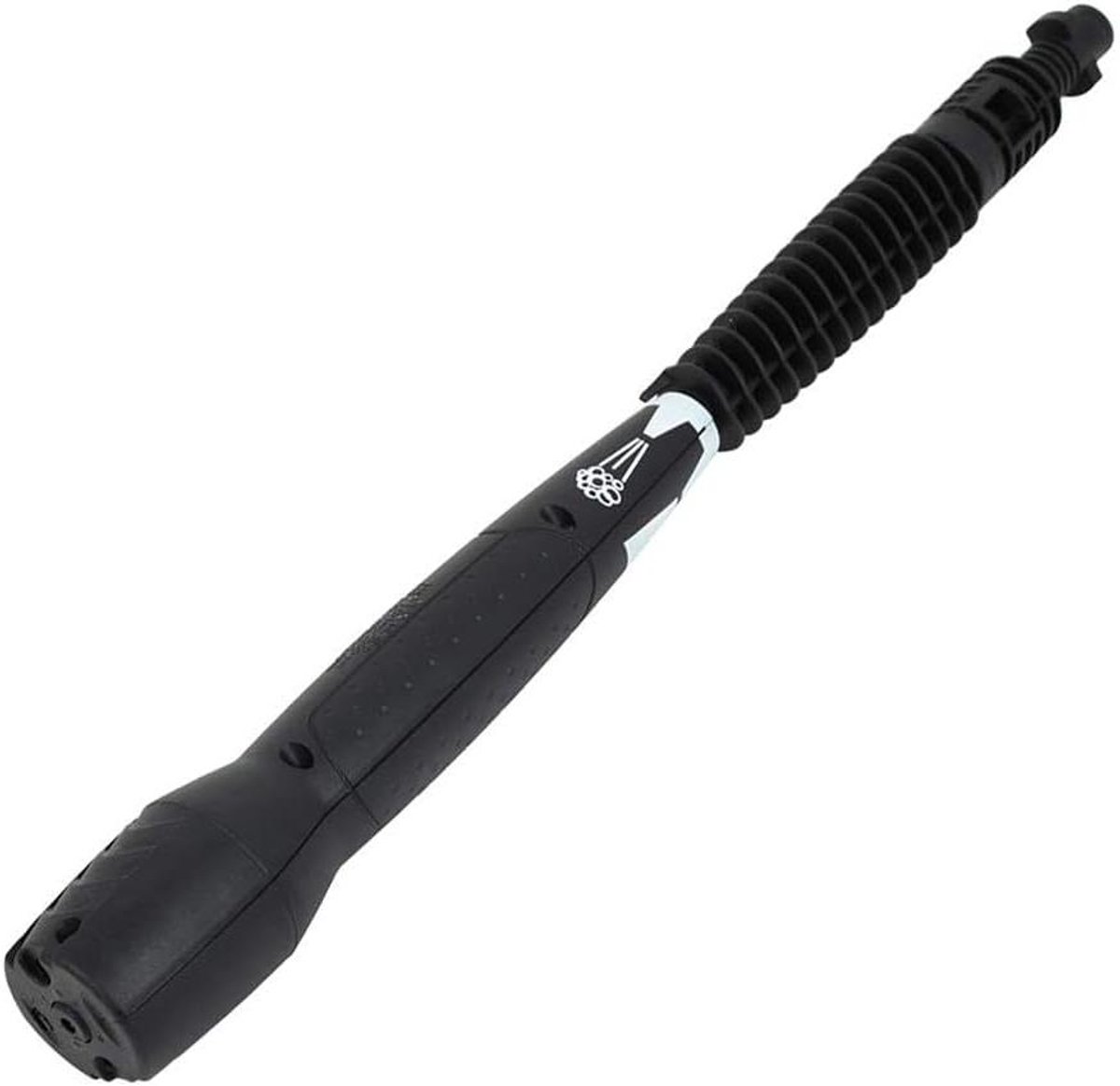 Hogedrukspuit Verlenger - Waslans Sproeier - Auto Reinigen - 4 Geïntegreerde Spuitstanden - 46 cm - Zwart
