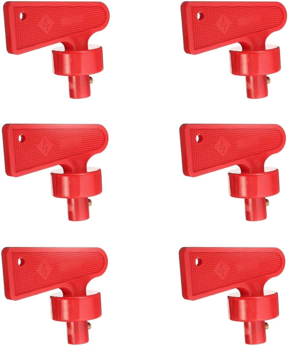 Universele Accuschakelaar met Isolator en Accurat, Geschikt voor 12V/24V Auto's en Voertuigen