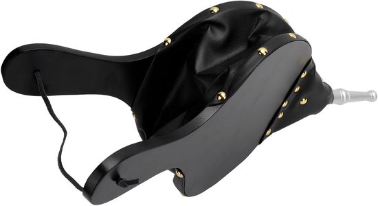 Luchtblazer voor buitenshuis, 39,7 x 17,8 cm, blaasbalg voor open haard, handmatige luchtblazer van , voor barbecue, open haard, luchtblazer — afbeelding 5