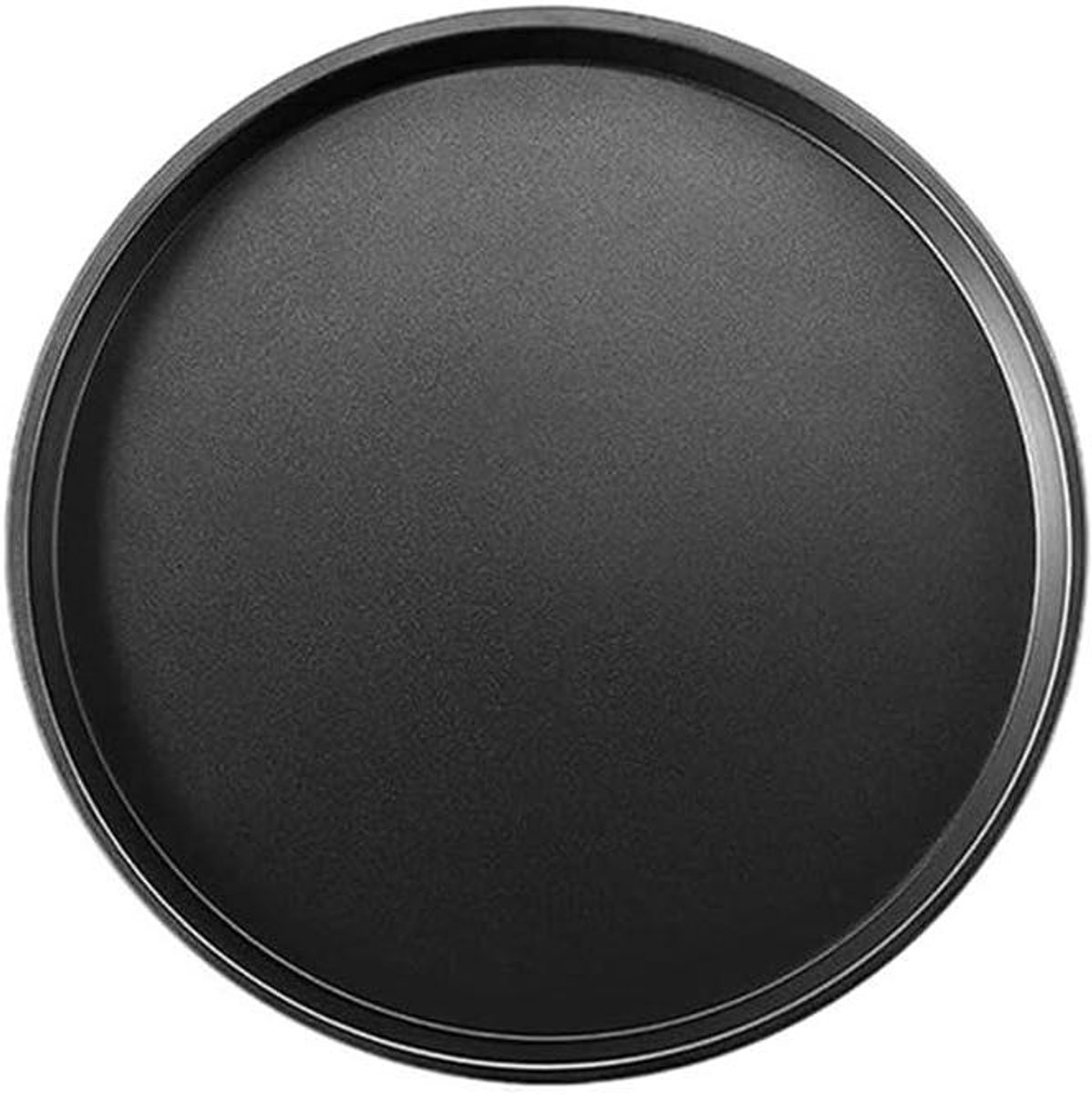 Pizza Bakplaat - Bakvorm Rond - Crispy Pizza Bakken - Geperforeerde Bodem - 32 cm - Zwart