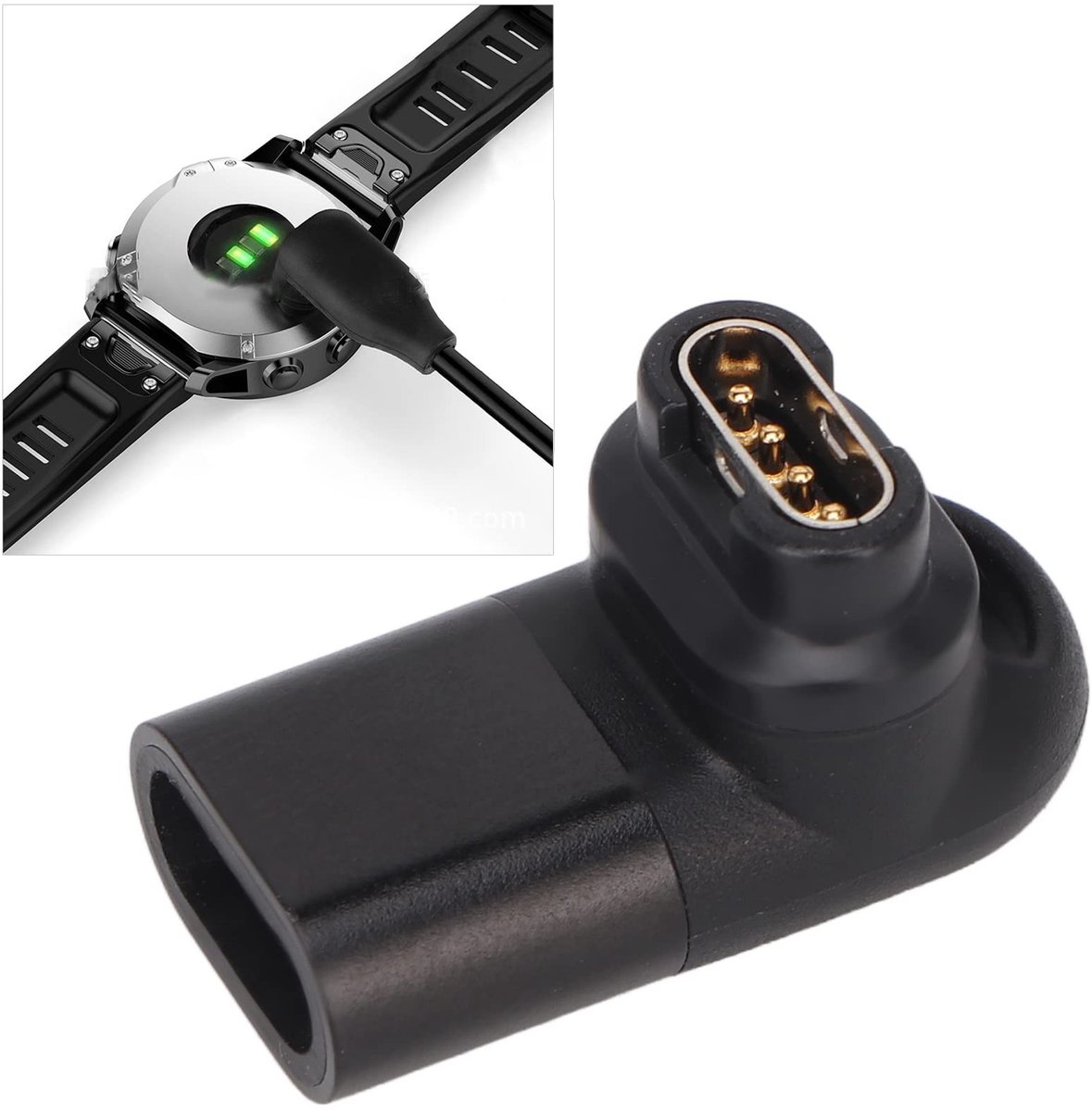 Dailygoods - Type C Oplader Adapter voor Garmin Horloges