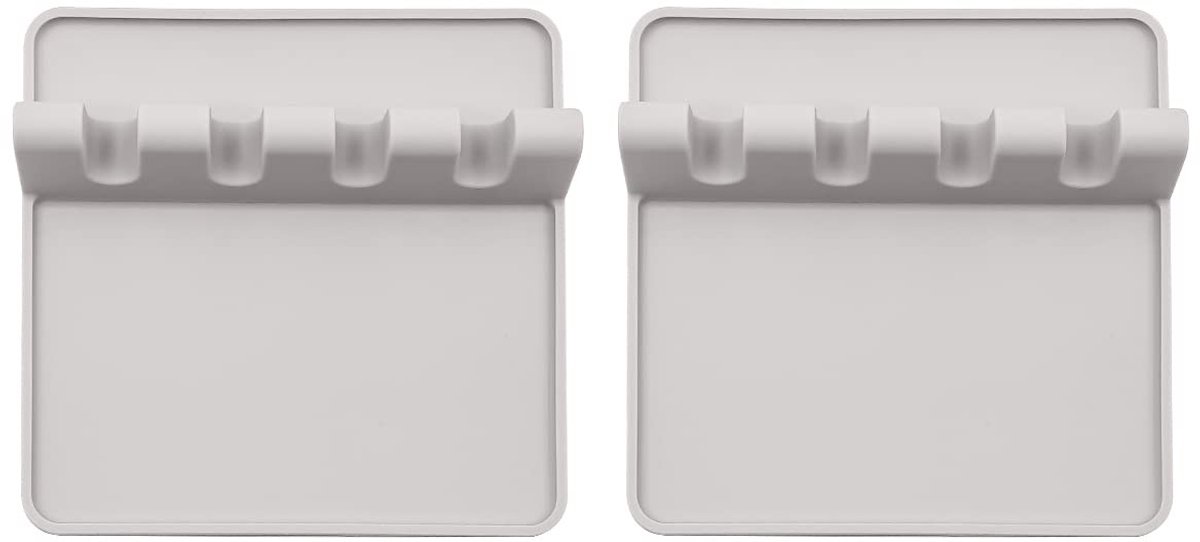 Dailygoods - Siliconen Lepelhouder met Druppelpad, BPA-vrij