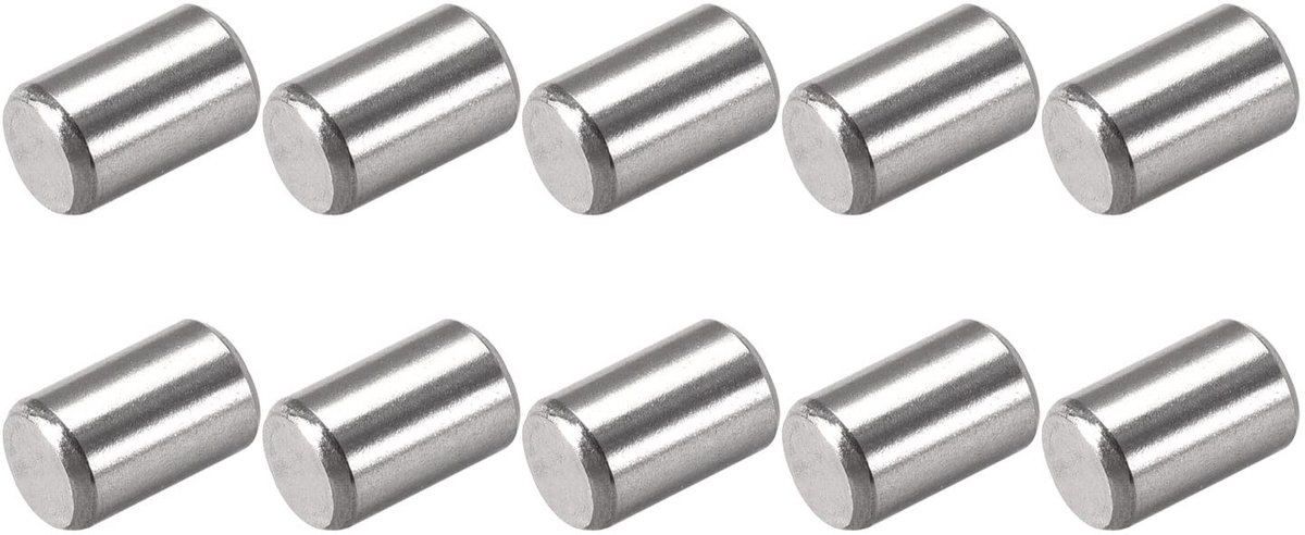 Dailygoods - Set van 25 Penhouders 4 x 10 mm Roestvrij Staal