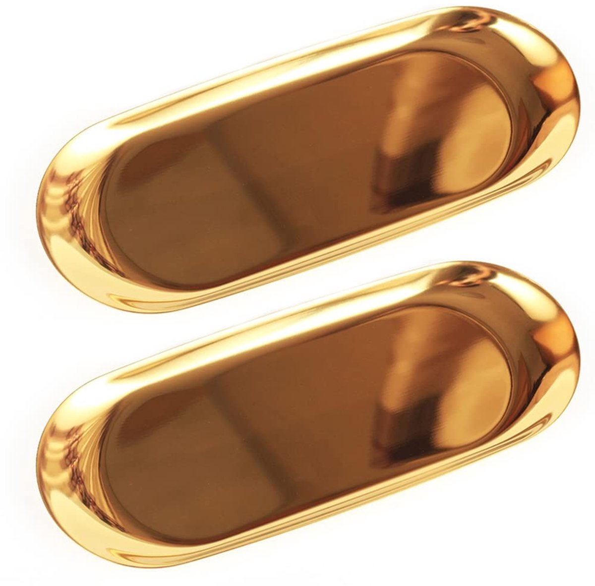 Dailygoods - Set van 2 RVS Handdoeklades 9 Inch voor Decoratie