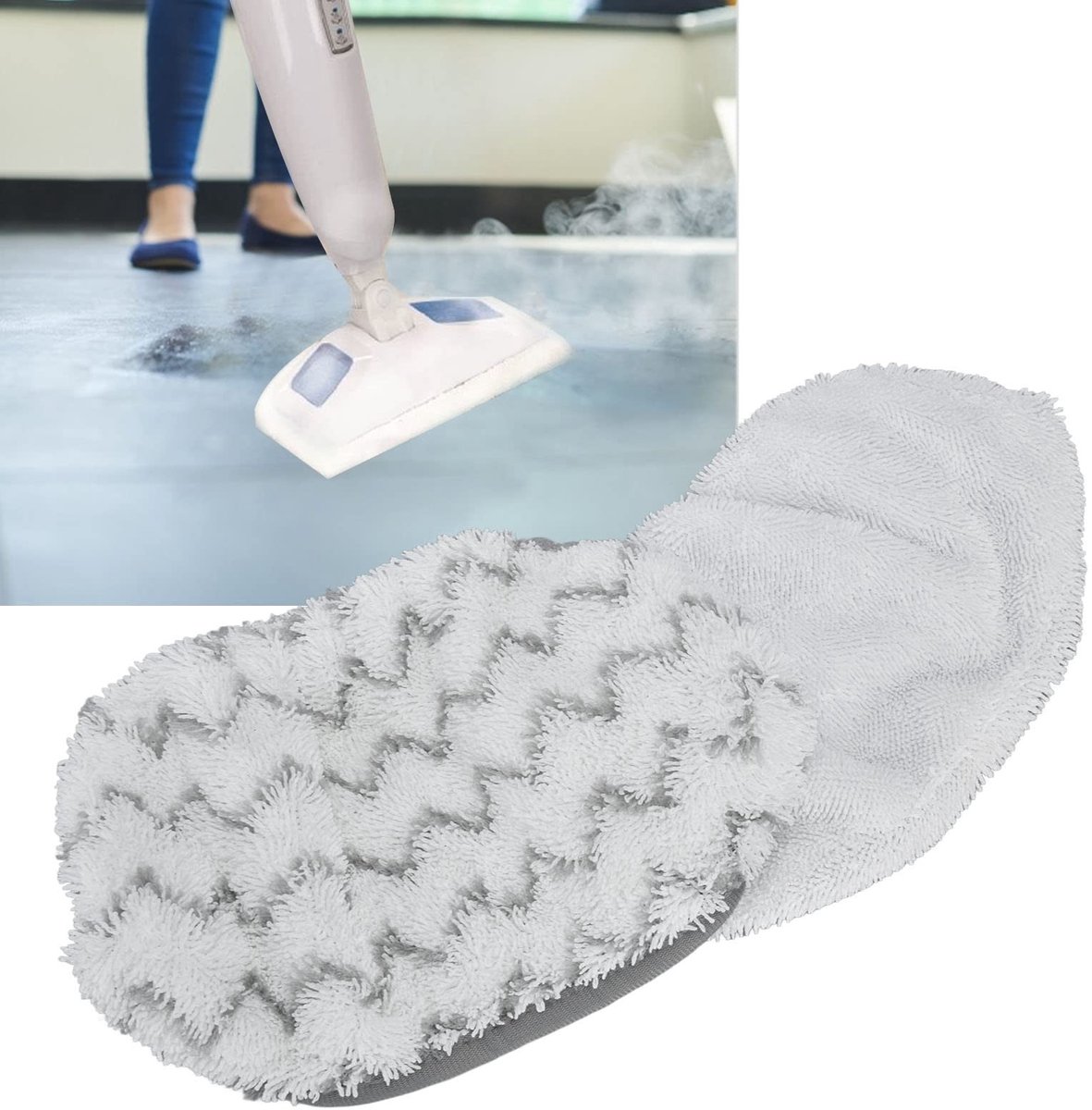 Dailygoods - Cosensi - Dailygoods - Microfiber Mop Pad Vullingen voor Bissell Dweil (2 Stuks)